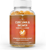 Suplementos Curcumina de cúrcuma con pimienta negra 60 und