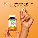 OxyEnergy Mega Vit B Complejo, Salud Neurológica, 90 Cápsulas
