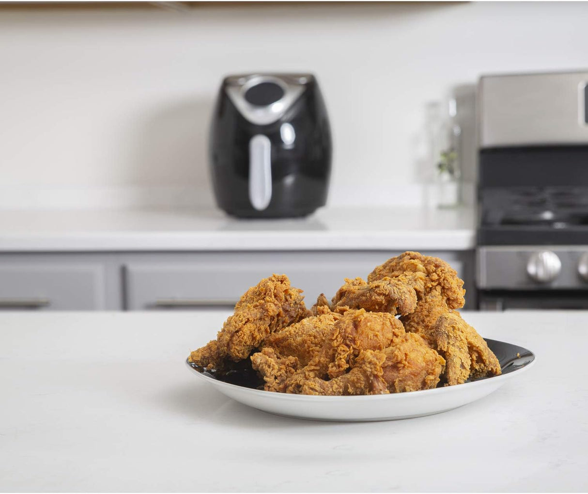 Freidora de aire Deco Chef XL 3.7 QT, 7 programas inteligentes