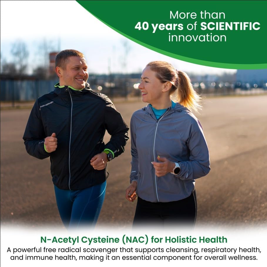 N-Acetil L-Cisteína 600mg - HealthLife, 120 cápsulas, No GMO