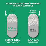 Suplemento Resveratrol 1800 mg por porción antioxidantes 120