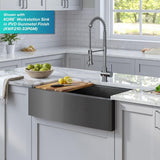 Grifo de cocina comercial de latón KPF-1691SFS Kraus