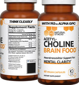 Suplemento Acetilcolina Alpha GPC para claridad mental y ánimo