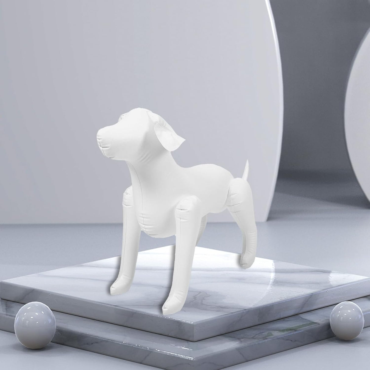 Maniquí de Perro Angoily para Ropa de Mascotas, PVC, Torso