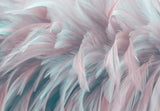 Mural 3D Plumas Bormia para Sala y Dormitorio, Decoración Artística