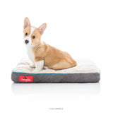 Brindle Soft Shredded Memory Foam-Cama para perro con funda