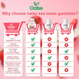 Gominolas de Sea Moss con Vitaminas, 8 en 1, 1 paquete