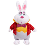 peluche coleccionable de 7 pulgadas conejo blanco Alicia