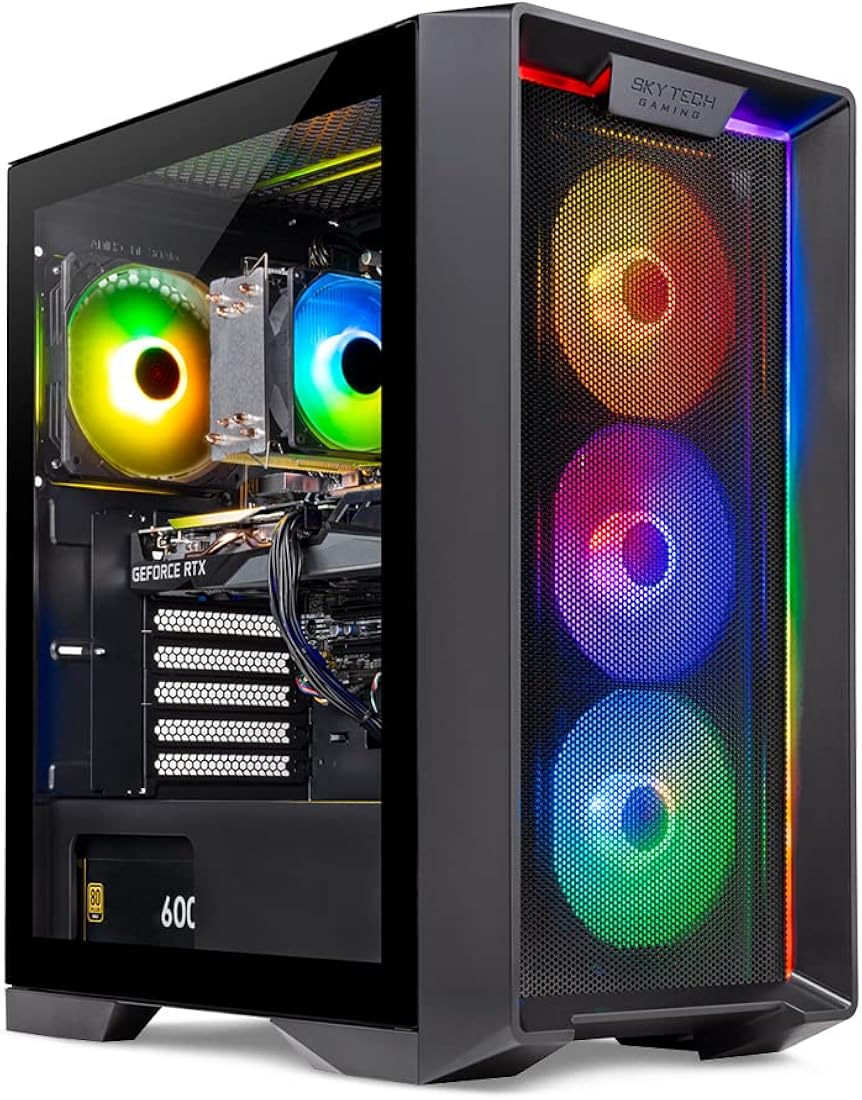 Computadora de juego Nebula Gaming PC Desktop 1TB NVME SSD