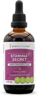 Suplemento Stamina Secret Extracto sin alcohol, tintura 4 fl