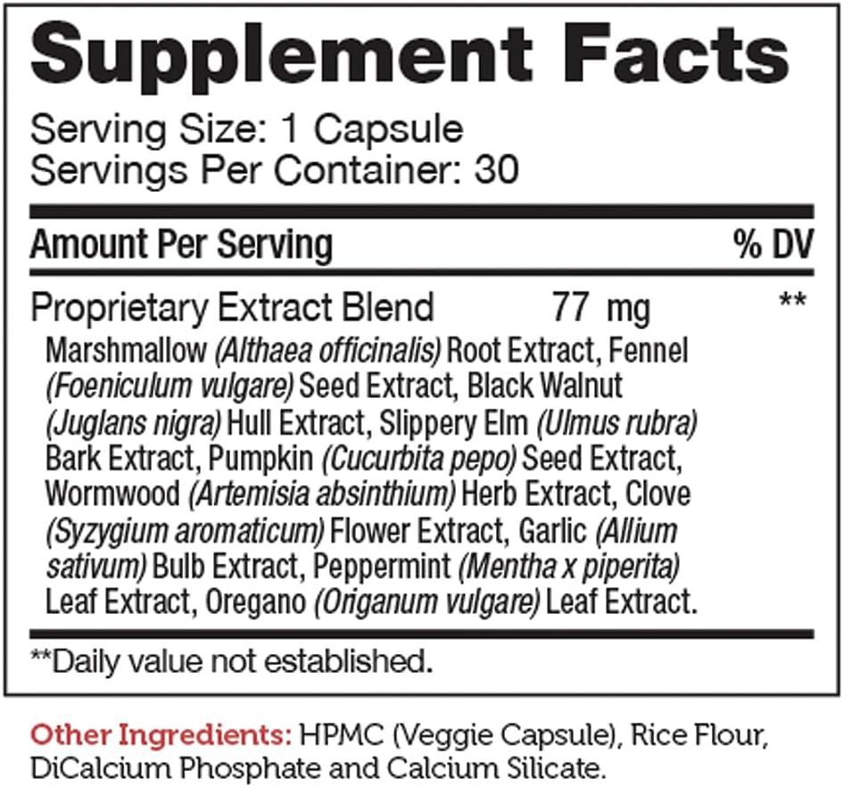 Cápsulas ParaGuard - Suplemento para Salud Intestinal Kosher