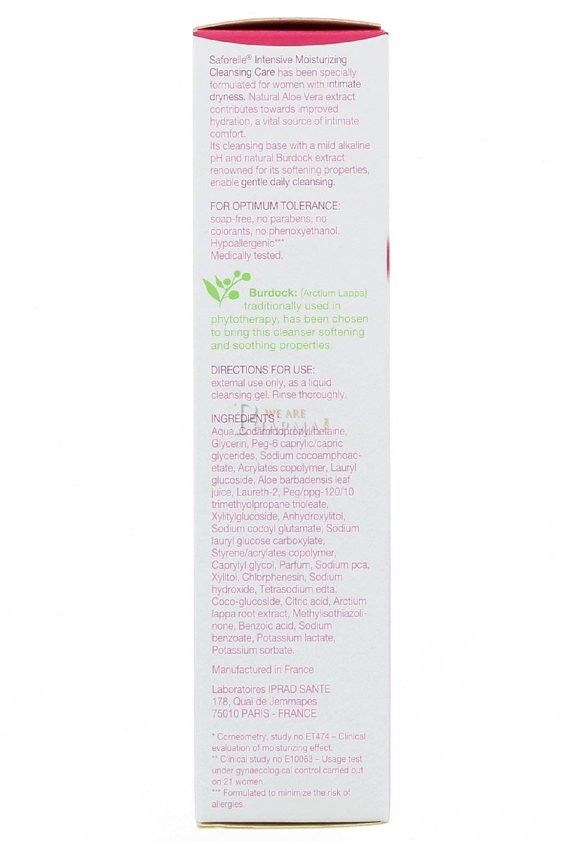SAFORELLE Gel Limpiador Ultra Hidratante 100 ml