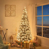Árbol de Navidad Artificial Naomi Home 6.5ft, 250 luces, 864 ramas