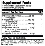 Vitaminas para el metabolismo  y la circulación