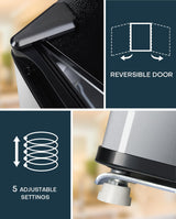 Mini nevera con congelador Upstreman 1.7 Cu.ft, FR17