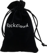rockcloud Figura de pirámide de piedra  de cristal, cuarzo rosa, y fluorita.
