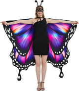 Disfraz de mariposa capa de ala para mujeres talla única