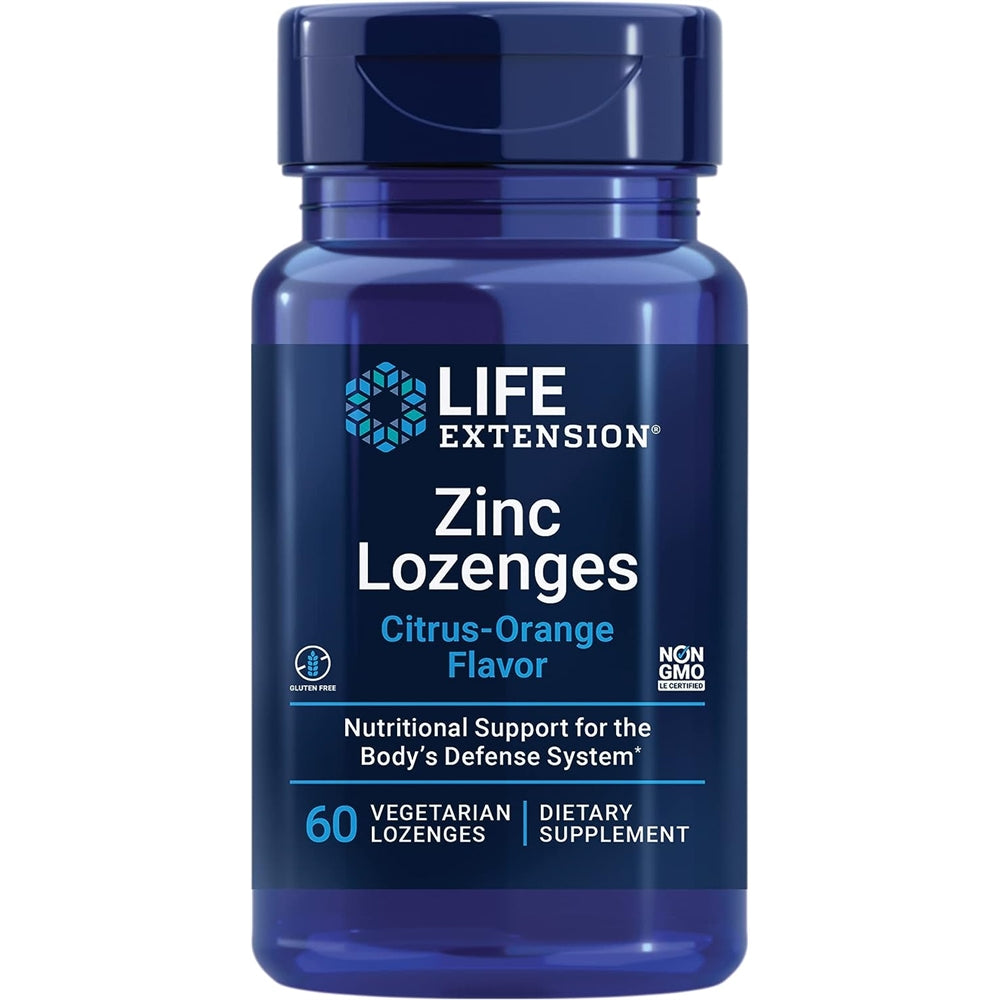 Suplementos Pastillas de zinc salud inmunológica cítrico