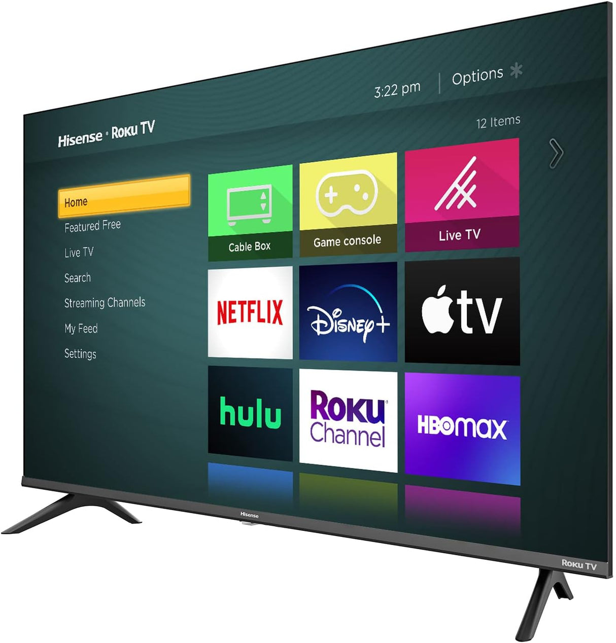 Televisor LED Hisense 43 Smart TV Roku 43H4G, Asistente Google