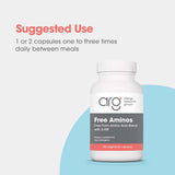 Suplemento de Aminoácidos Libres Allergy Research Group 100 Caps