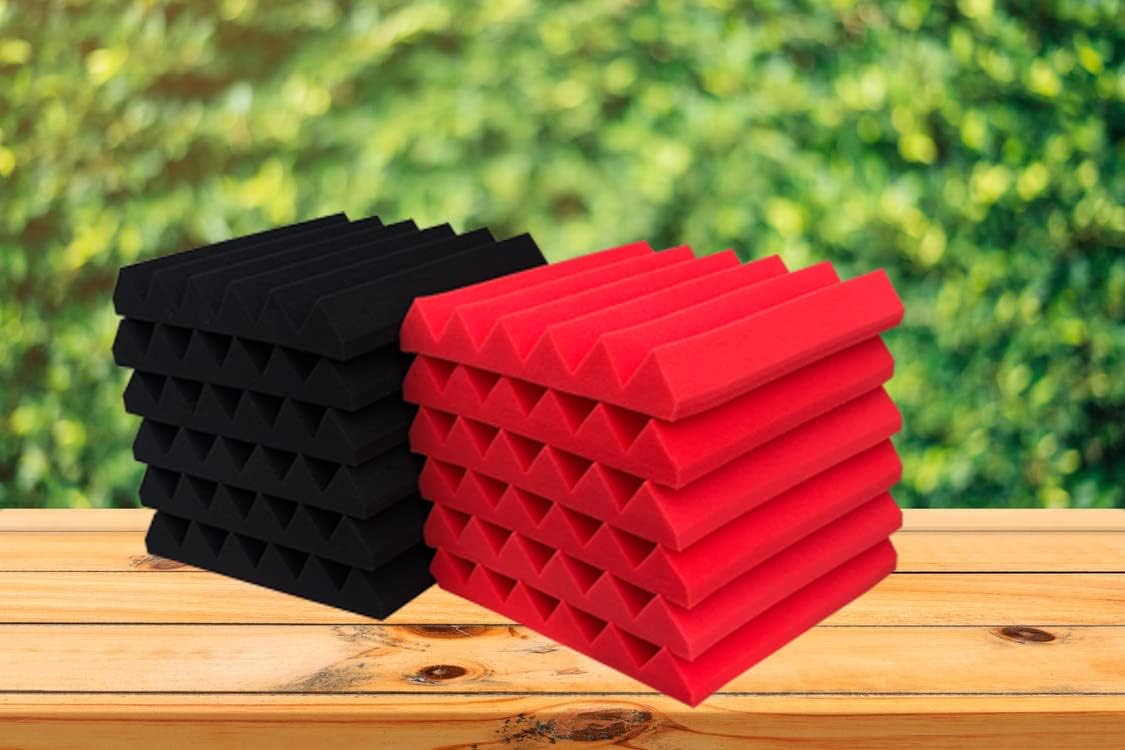 Paneles Acústicos 24 Pck, Espuma Aislante 2x12x12 Modelo 2023