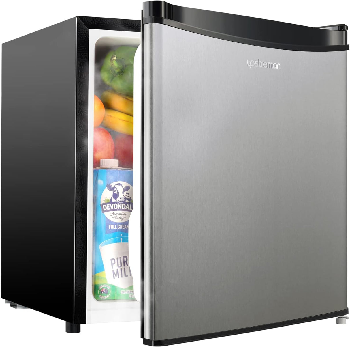 Mini nevera con congelador Upstreman 1.7 Cu.ft, FR17