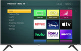 Televisor LED Hisense 43 Smart TV Roku 43H4G, Asistente Google