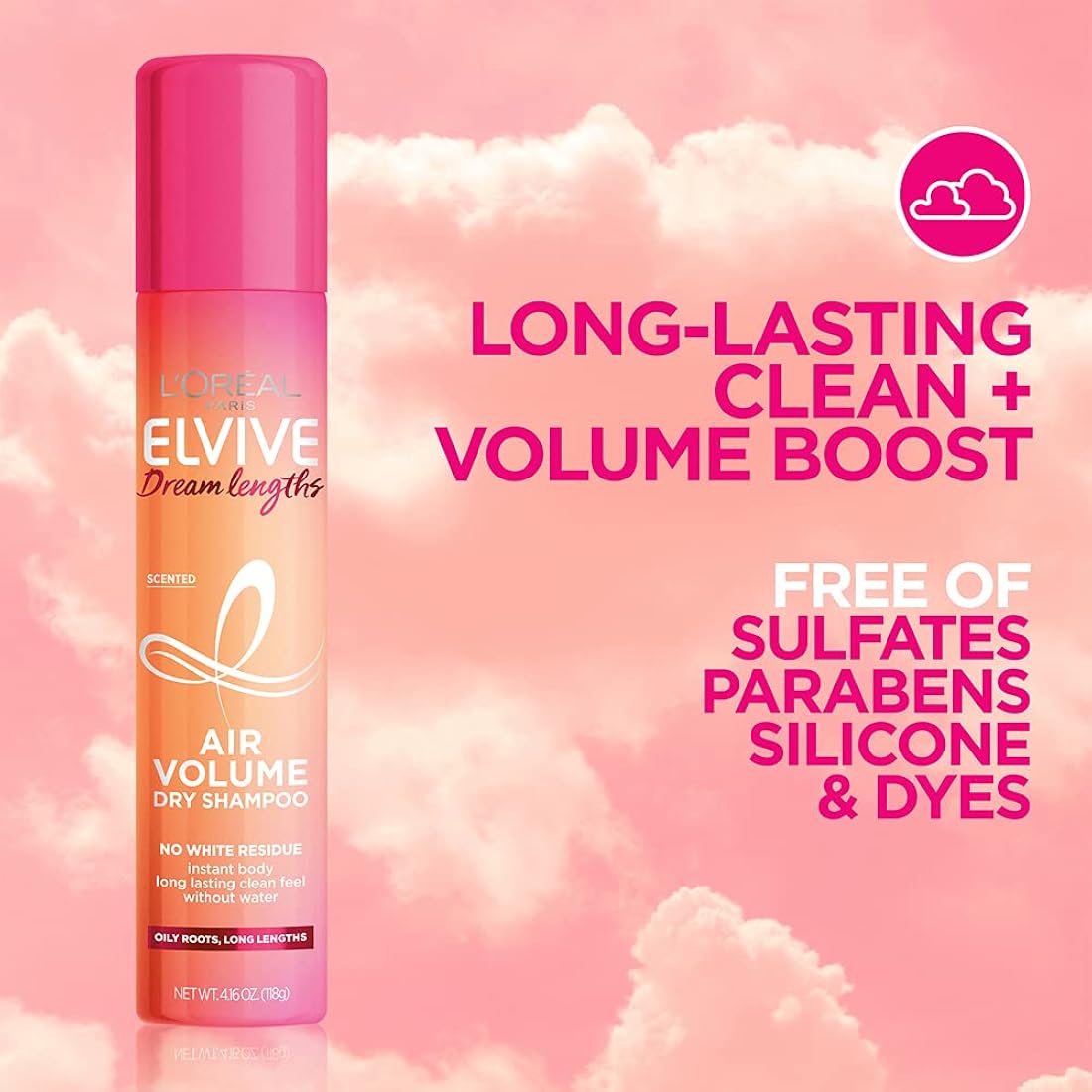 Shampoos y Acondicionadores seco con volumen de aire