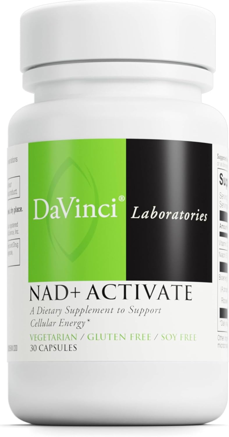 Suplemento NAD+ Davinci Labs - Energía Celular y Salud Mental
