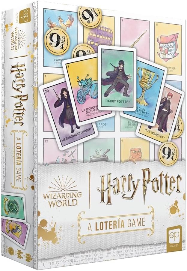 Juego de Lotería Harry Potter - Bingo con Arte Mexicano