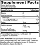 Suplemento de Probióticos para Mujeres Spring Valley, 60g, Gomas Vegetarianas