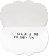 Tarjeta Halloween Papyrus con diseño divertido y temática festiva