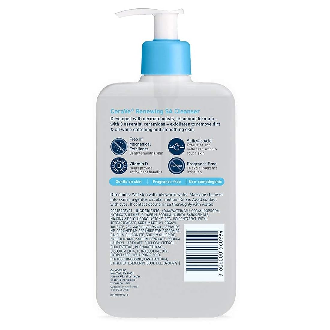 Exfoliante para la cara Sin fragancia CeraVe
