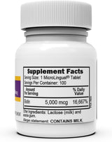 Biotina Superior Source 5000 mcg, Disolución rápida, 100 cápsulas
