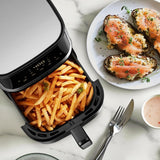 Freidora de aire ASZ 5qt, compacta, 8 presets, para 2-3 personas