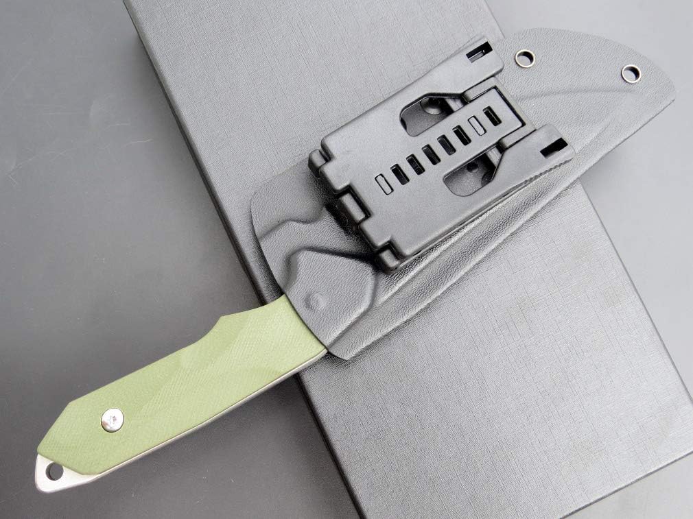 Cuchillo de hoja fija D2 G10 para supervivencia - EF122