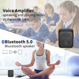 Amplificador de Voz Portátil Bluetooth con Micrófono 10W