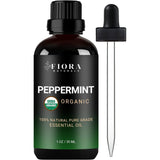 Aceite esencial de menta 100% puro orgánico