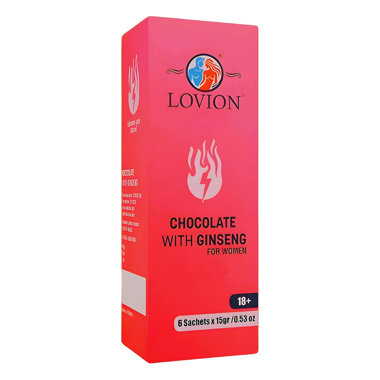 Chocolatón Lovion Premium para Mejorar Ánimo 6 Sachets