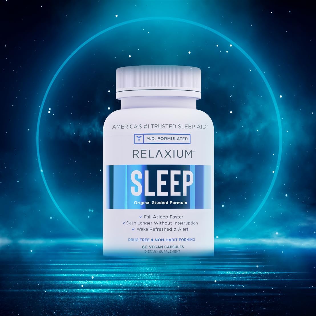Ayuda para Dormir Mejorada Suplemento Dietético 30 Días