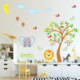 Pegatinas de Pared Animales Jungle - Supzone, Decoración