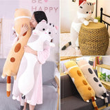 Peluches Gato de felpa de cuerpo larga y suave 19  pulgadas