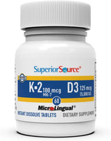Suplementos Alimenticios Fuente superior K2 y D3