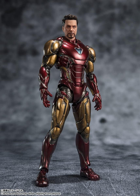 Figura de acción Iron Man Mark 85, Bandai S.H.Figuarts, Infinity Saga
