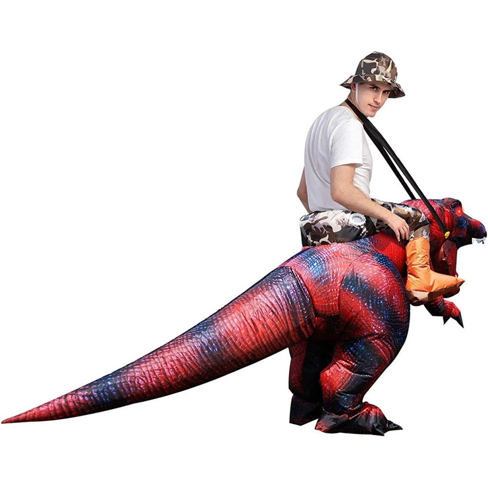 Disfraz inflable de Godzilla para adultos unisex