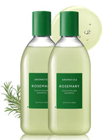 Shampoo 2 unidades vegano con aceite esencial de romero