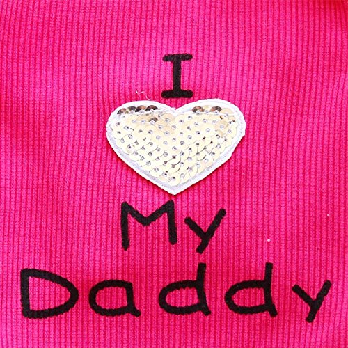 Camiseta para perro con texto “I Love My Mom/Mommy Dad/Daddy”, lindo chaleco con corazón para perros pequeños o cachorros