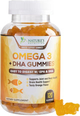 Suplemento Gomitas de aceite de pescado Omega 3  DHA y EPA