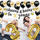 Kits de Decoración de 30 cumpleaños/83 piezas.Cefanty_Direct