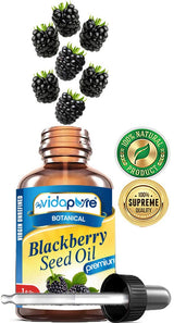 Aceite de Semilla de Mora Virgen Puro para Cara Cuerpo